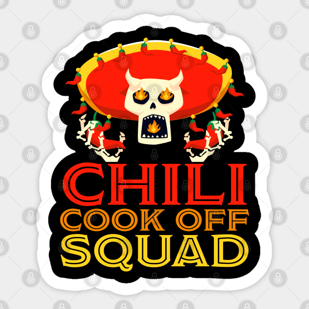 Chili Cook Off Squad Sticker by BIGUP